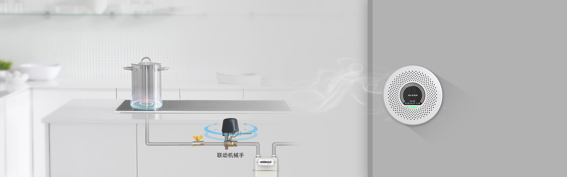 可燃气体探测器：JT-AN-801