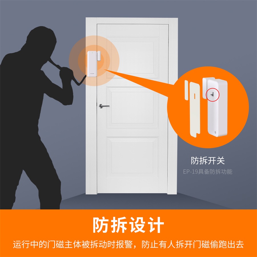 NB门磁的应用及其注意事项