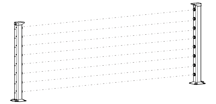 第二代激光入侵探测器使用说明书 第二代激光入侵探测器使用说明书