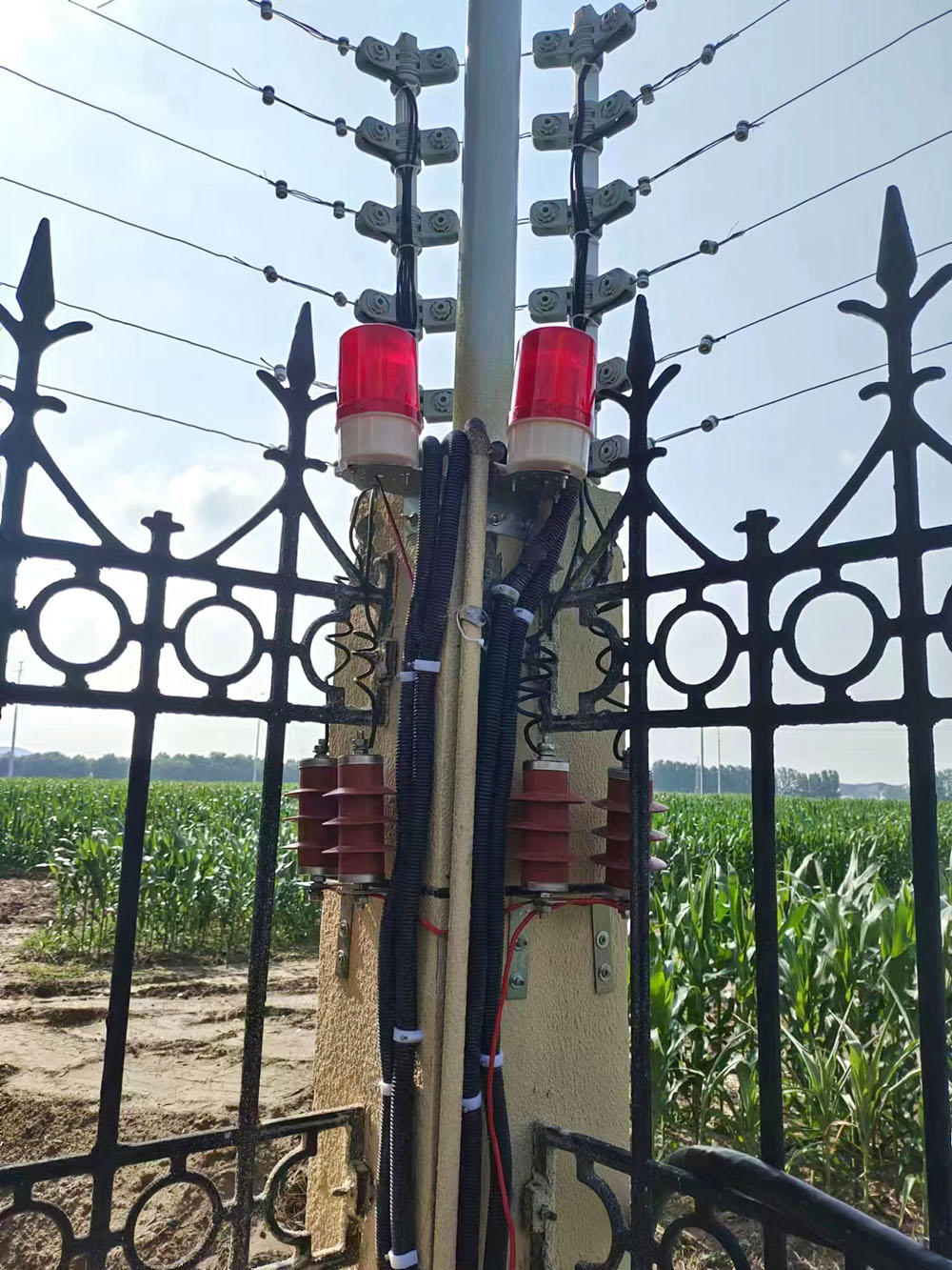 梁山公用水务有限公司|脉冲电子围栏 红外对射