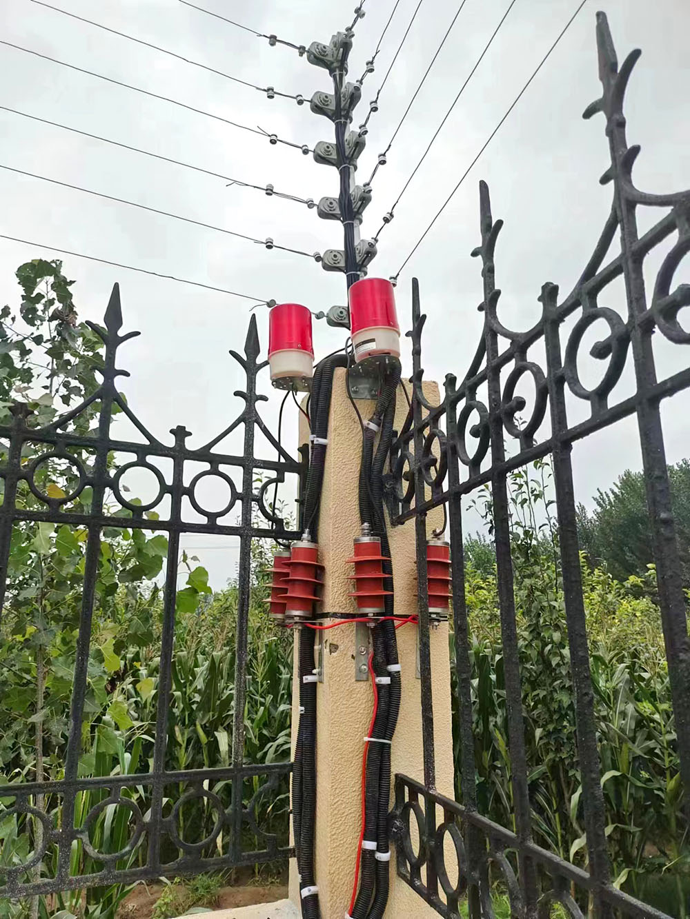 梁山公用水务有限公司|脉冲电子围栏 红外对射