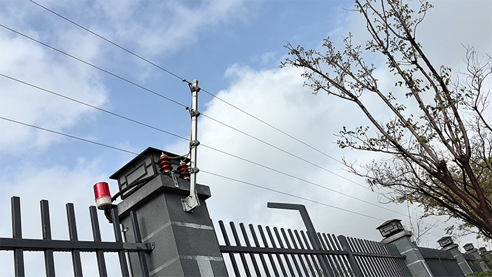 青岛某学校|电子围栏