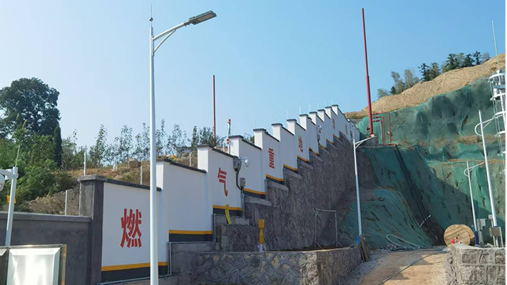 叶长埠潘宅燃气站|张力围栏