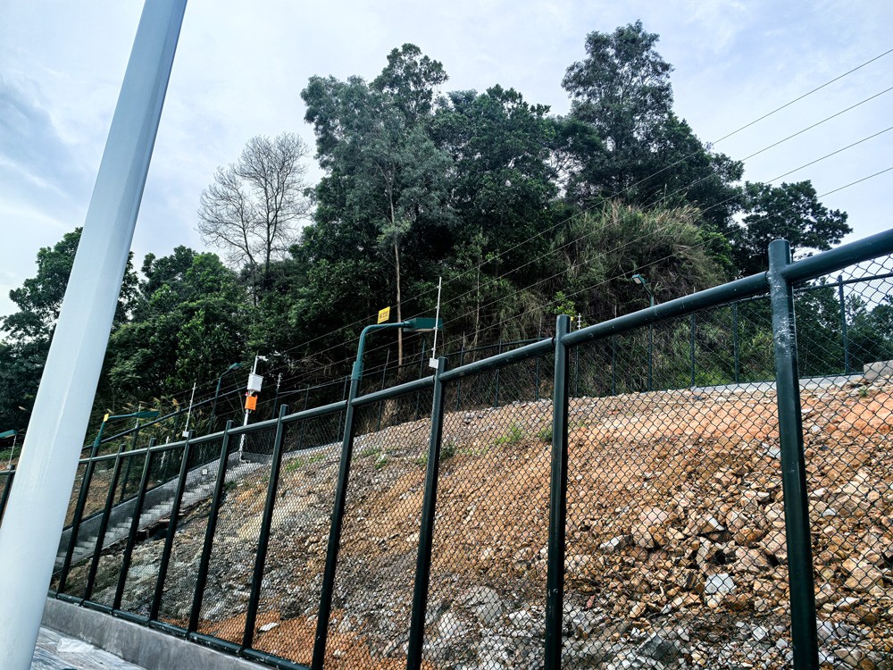 广州知识城综合保税区 | 脉冲电子围栏 吸顶探测器