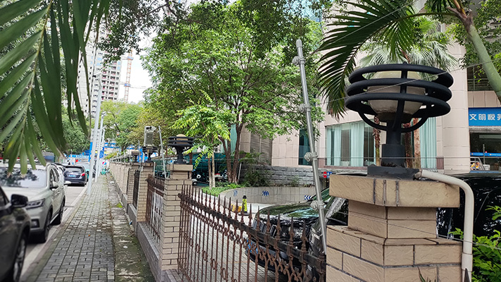 广州某小学 | 红外对射 电子围栏