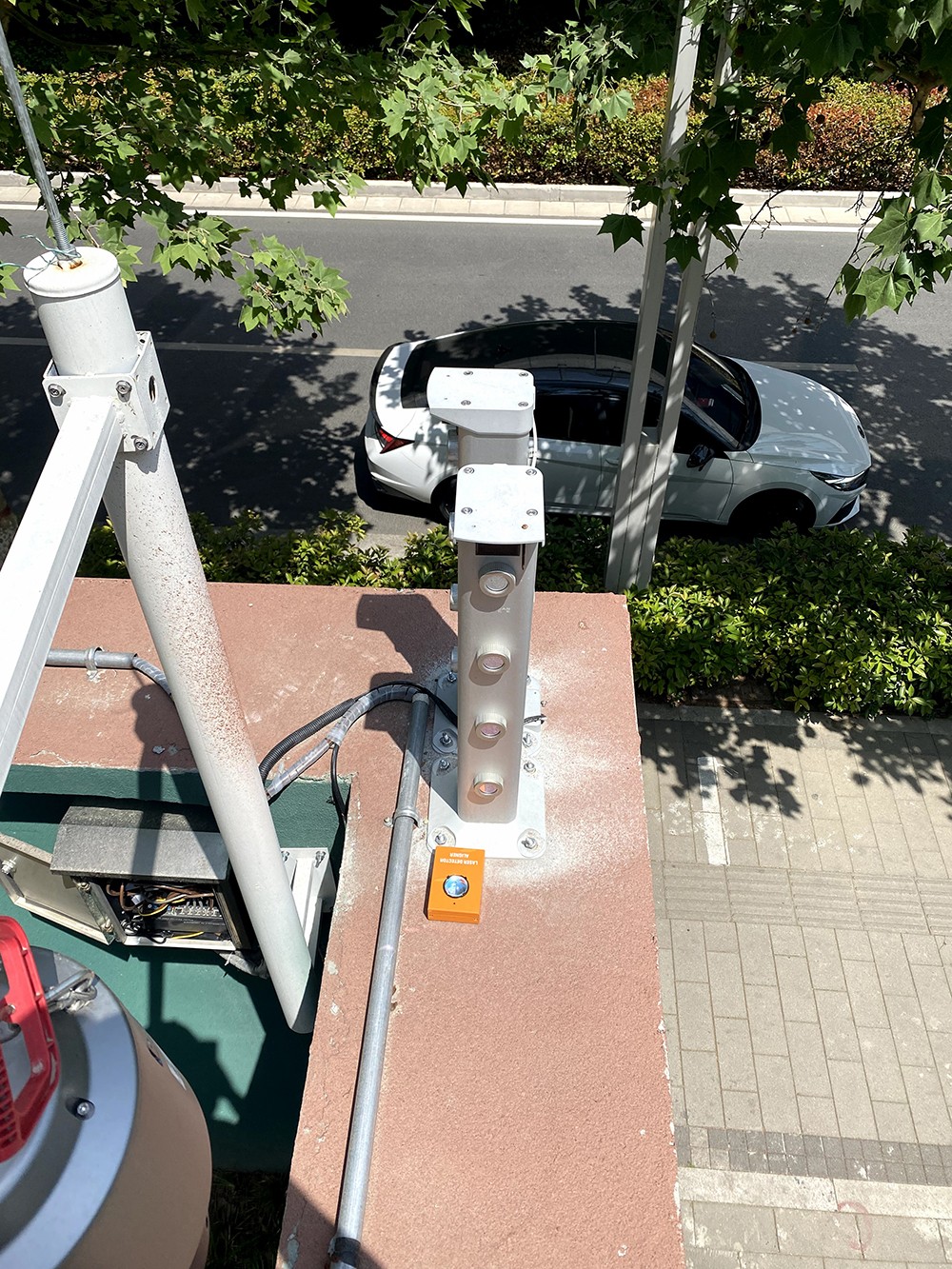 河南武警某部|周界激光对射