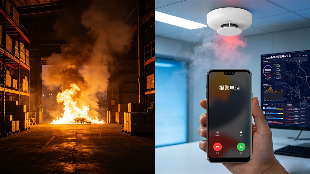 “传统消防”VS“智慧消防”